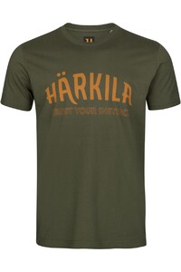 2024 Harkila Mens Modi Short Sleeve T - Shirt 1043100470014 - Rosin